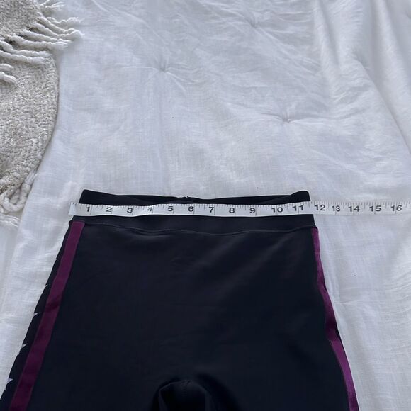 Ultracor Women’s Small Black Star Athletic Workout Leggings - Picture 6 of 8